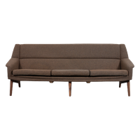 Danish Mid-century Sofa / Bank / 3 Zitsbank From Kurt Ostervig