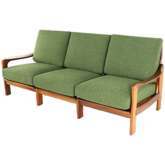 Walter Knoll Stella 3 Persoons Bank Vintage Gestoffeerd 1