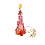 Antieke Kristalglas Lampenvoet Val St Lambert thumbnail 1