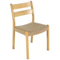 Set 6 Emc Mobler Deense Stoelen Eetkamestoelen Vintage Eiken