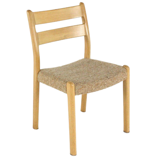 Set 6 Emc Mobler Deense Stoelen Eetkamestoelen Vintage Eiken 1