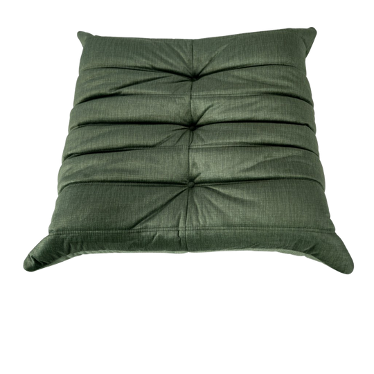 Togo Ottoman Michel Ducaroy Rib Samt Moss Groen 1