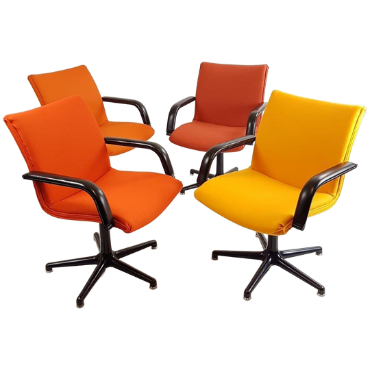 Artifort Bureaustoelen Oranje Setprijs Ploegstof Vilano 1