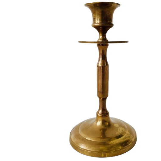 Vintage Messing Gouden Kandelaar 1