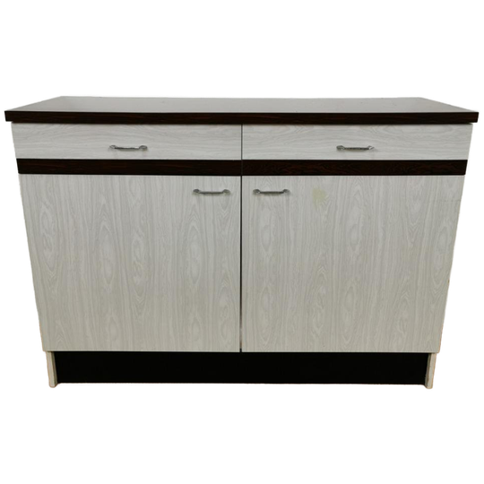 Vintage Mid Century Formica Keukenkast Wandkast Dressoir 1