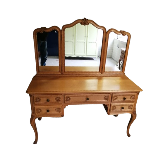 Kaptafel Drieluik Vintage 1