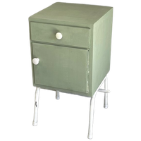 Groen Vintage Nachtkastje Rawi Sixties