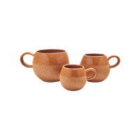 Eggbackhome Set 2X Aarde Bal Mok Keramiek Terracotta 250 Ml