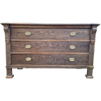 Oud Hollandse Dressoir Ladenkast Commode 154 Cm. thumbnail 1