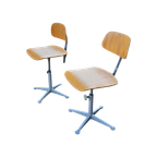 2 X Friso Kramer Architect / Industrial Chair By Ahrend De Cirkel. thumbnail 1