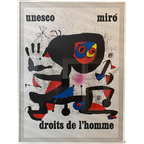 Art-Print Miro Tentoonstelling Affiche Unesco thumbnail 1