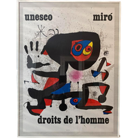 Art-Print Miro Tentoonstelling Affiche Unesco