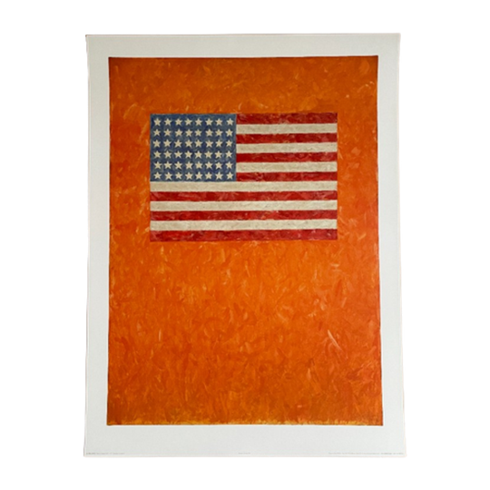 Jasper Johns (american, Born 1930), Flag On Orange Field, 1957 1