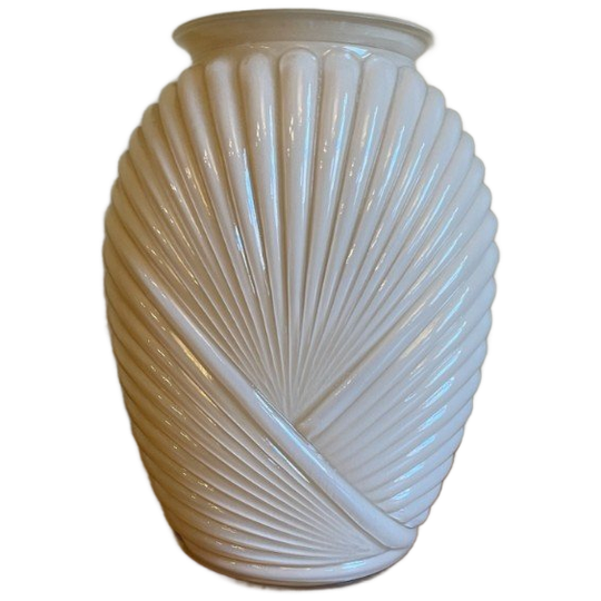 Vintage Shell Vaas Vase Anton Hocking Frans 1