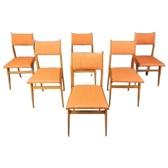 Mid Century Italian Dining Chairs, 1950s 1
