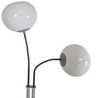 Vintage Space Age Herda Bollen Vloerlamp