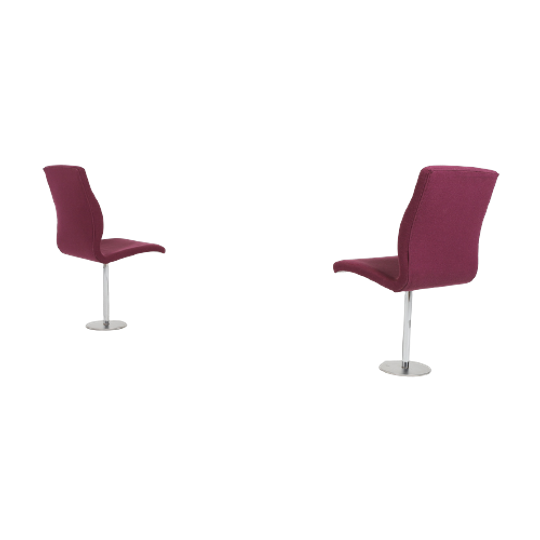 Set Of Two ‘oxford’ Chairs By Arne Jacobsen For Fritz Hansen 1