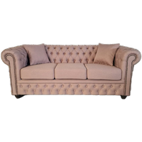 Chesterfield Bank Bahama Zandkleur (3-zits)