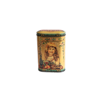 Vintage Biscuit Company Ginger Wafer Blik, Jaren '70