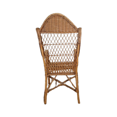 Vintage Rotan Boho Stijl Rieten Stoel