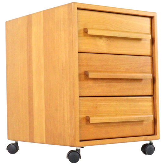 Vintage Deense Ladekast Verrijdbaar 1