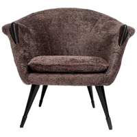 Opnieuw Gestoffeerde Nanna Ditzel Fauteuil, 1950's