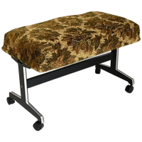 Xl Hocker Op Wielen Voetenbank Kruk Wg