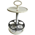 Vintage Space Age Ronde Sidetable / Bijzettafel Flair thumbnail 1
