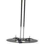 Zeldzame Dijkstra Postmoderne Vintage Triple Spot Lamp. thumbnail 1