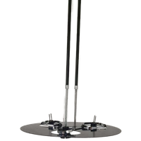 Zeldzame Dijkstra Postmoderne Vintage Triple Spot Lamp.