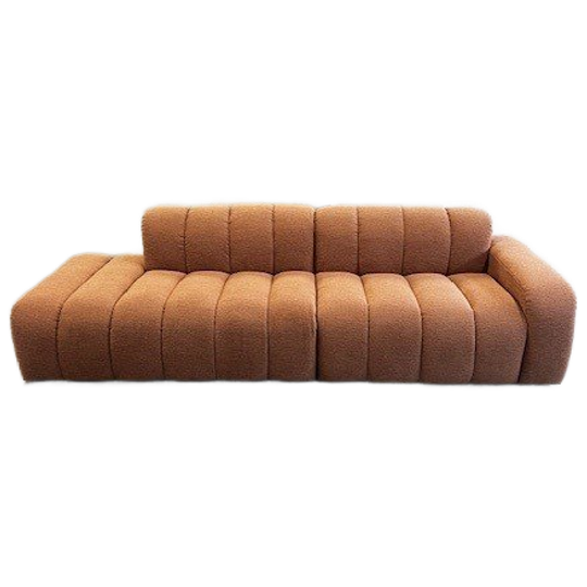 4x6 sofa - Organische Modulaire Bank X4 In Poeder Terra 1