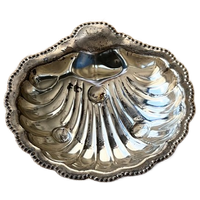 Vintage Shell Shaped Butter Dish
