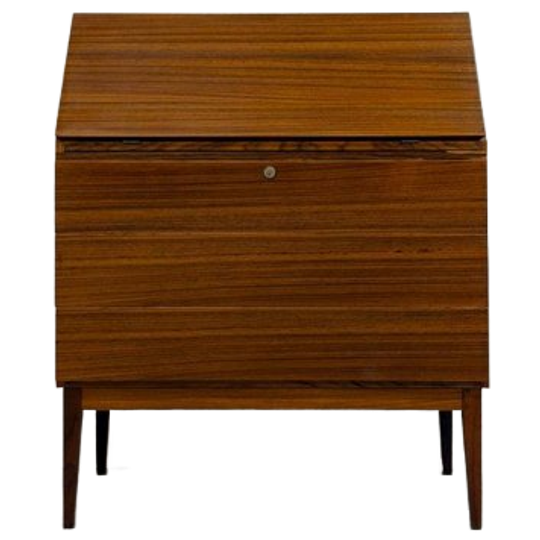 Vintage Deense Secretaire Palissander 1