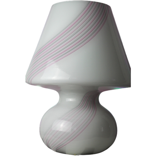 1980's Murano Mushroom Lamp | Kerst 1