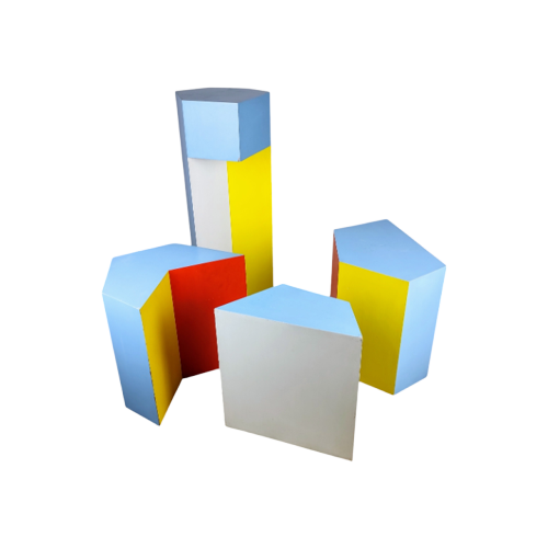 Modernist Tafel Set Govert Heijkoop 1986