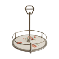 Art Deco Serveerschaal, Vroege 20Ste Eeuw. | Kerst
