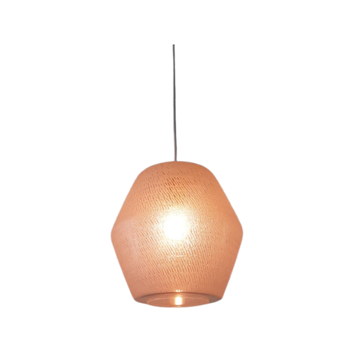 3X Pendant Lamps From Raak Amsterdam Model Crystal Side