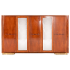 Italian Mid-century Maple Veneer Wardrobe From 1950’s thumbnail 1