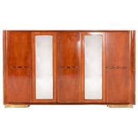 Italian Mid-century Maple Veneer Wardrobe From 1950’s