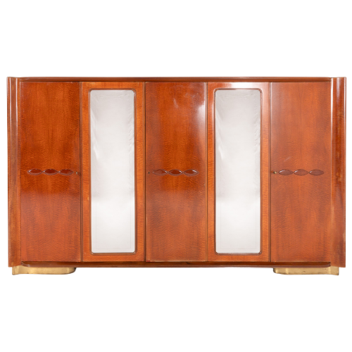 Italian Mid-Century Maple Veneer Wardrobe From 1950’S