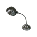 Aluminium Vintage Bureaulamp Met Buigstang, Jaren 50 thumbnail 1