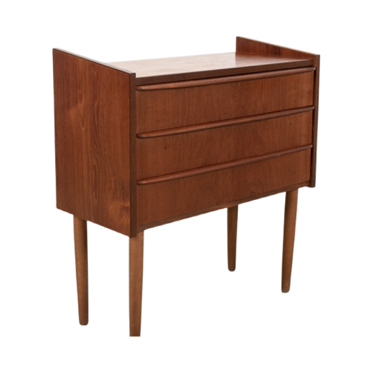 Teak Ladekast Met Mooie Lange Grepen 71217 1