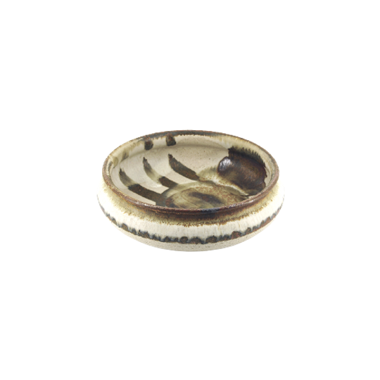 Deense Beige Schaal Bruine Streep 1