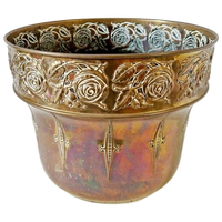 G Bredemeyer Hilversum Art Nouveau Bloempot Antieke Pot