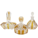 Vintage Phönix Amber Toiletset Parfumset Boudoir Bleikristal thumbnail 1