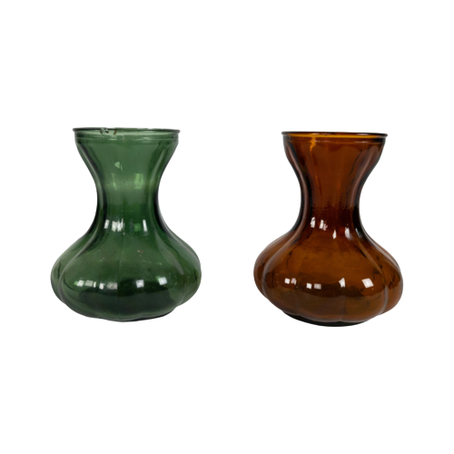 Leerdam Glas - Andries Copier - Hyacinth/Garlic Vaas - Persglas - Model 583 - 50'S