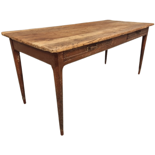 Antieke Tafel Eettafel Kersenhout 75X172 Cm