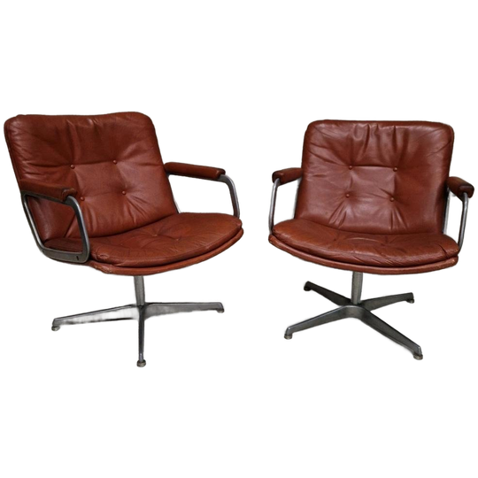 Artifort Set Geoffrey Harcourt Fauteuils Stoelen Stoel 1