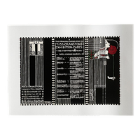Margaret Macdonald Mackintosh, The White Cockade, Illustration For A Menu, 1911
