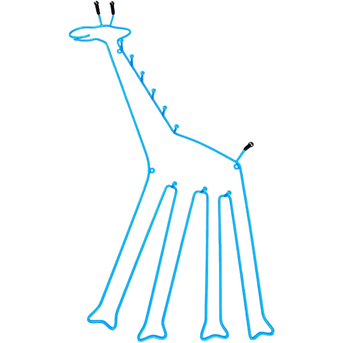 Giraffe Wandkapstok